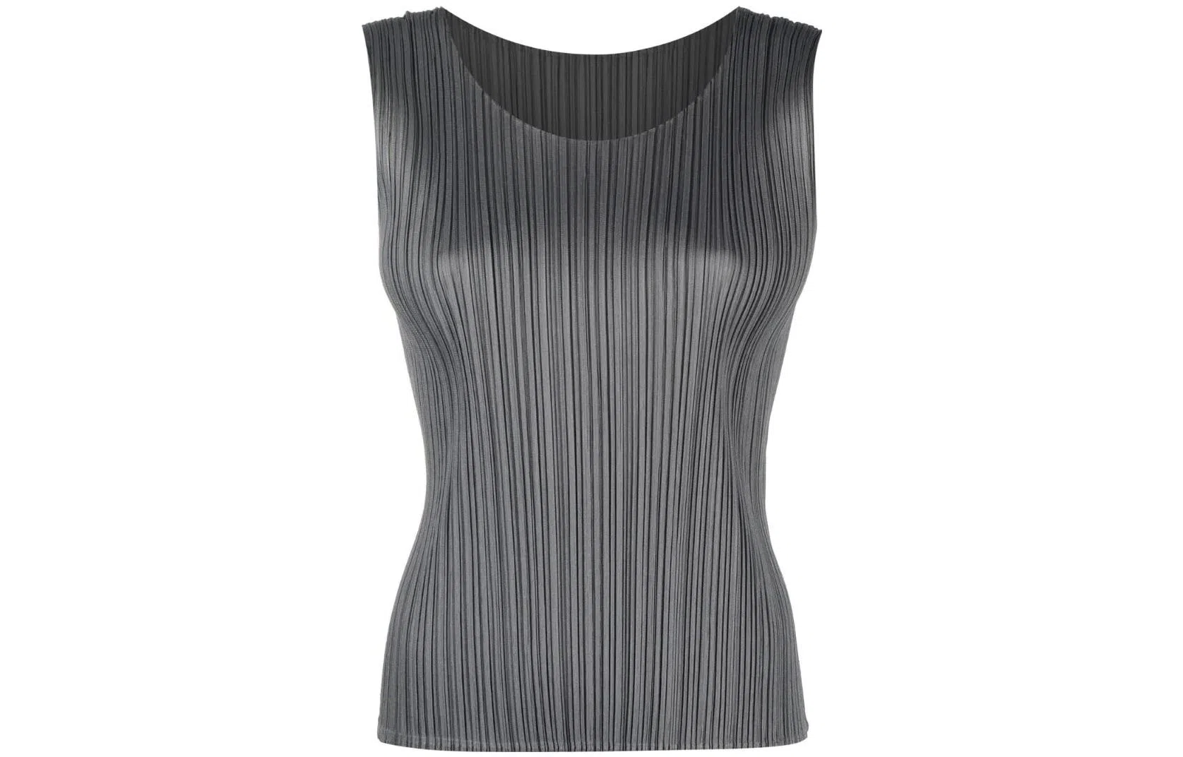 Homme Plissé Issey Miyake FW22 Sleeveless Vest Mist Gray