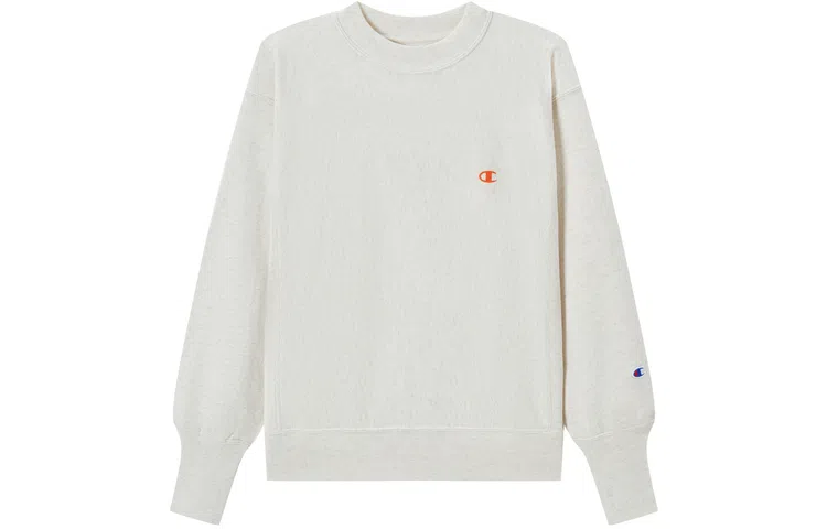 Champion FW23 Women'S Micro Stretch C-Logo Crewneck Sweatshirt