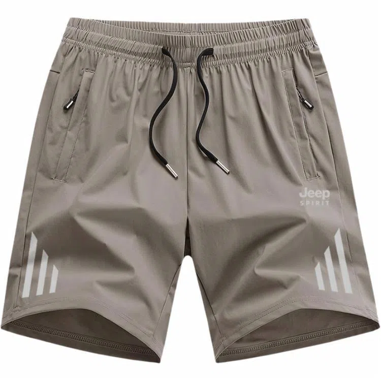 JEEP SPIRIT Logo Stripe Shorts