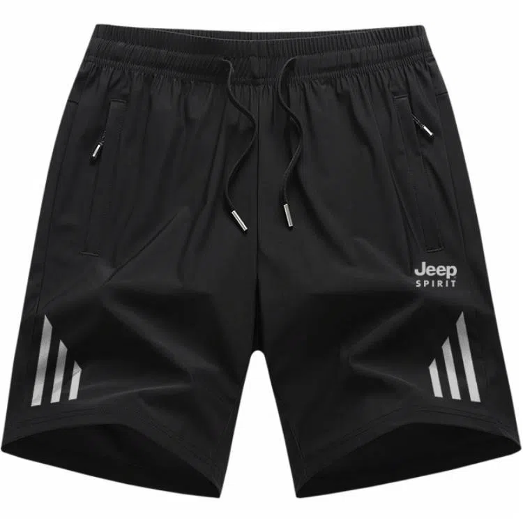 JEEP SPIRIT Logo Stripe Shorts