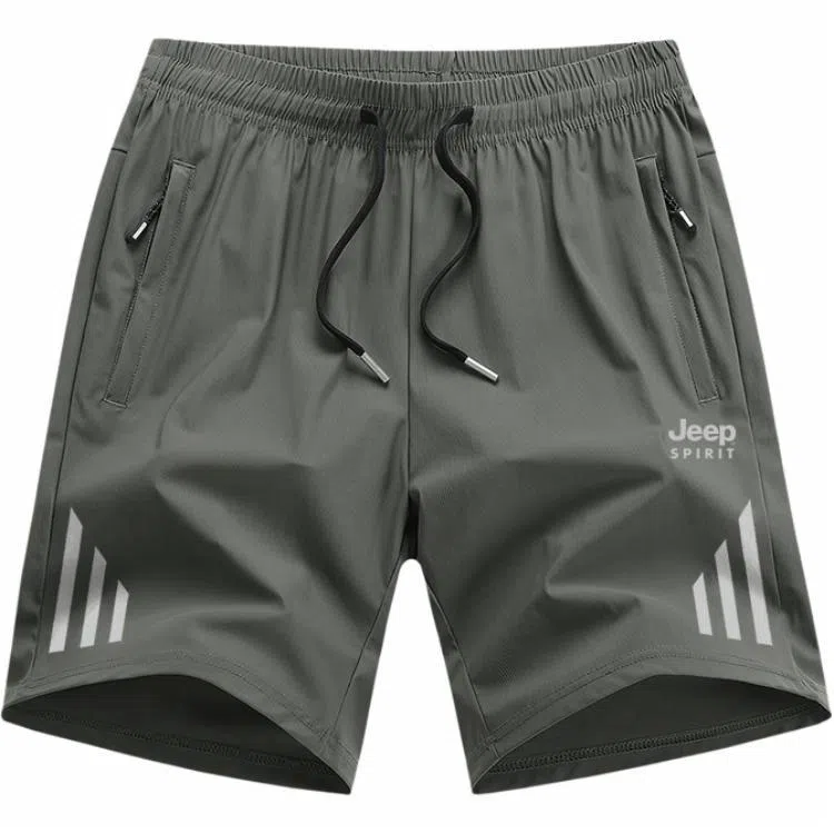 JEEP SPIRIT Logo Stripe Shorts