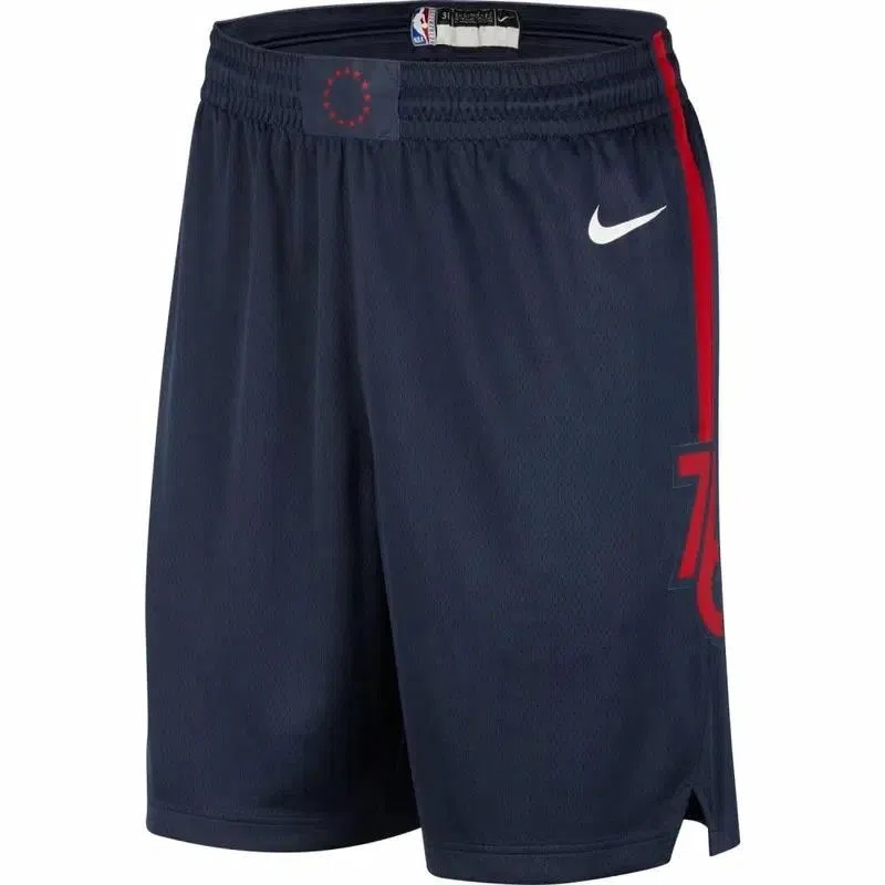 Nike x NBA Short City Edition 76ers Blue