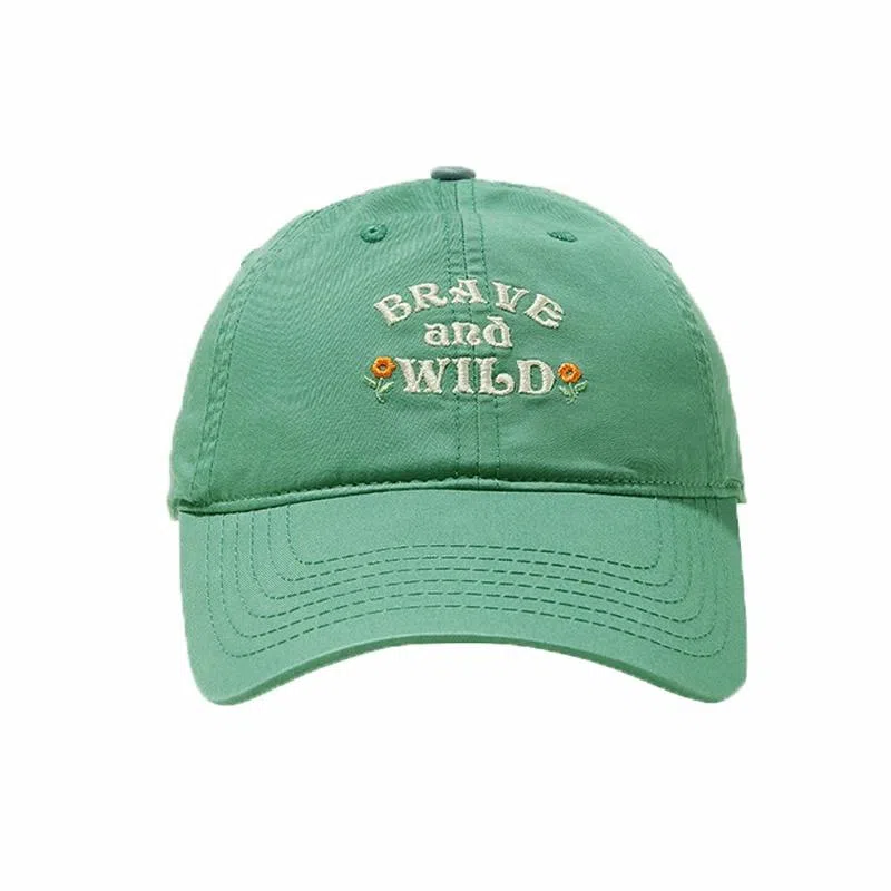 杨同学 字母宽帽檐软顶 棉 棒球帽 男女同款情侣款