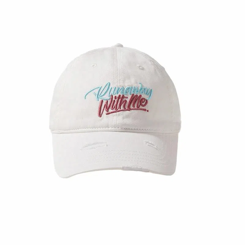 杨同学 深顶大头围破洞 棉 棒球帽 男女同款情侣款