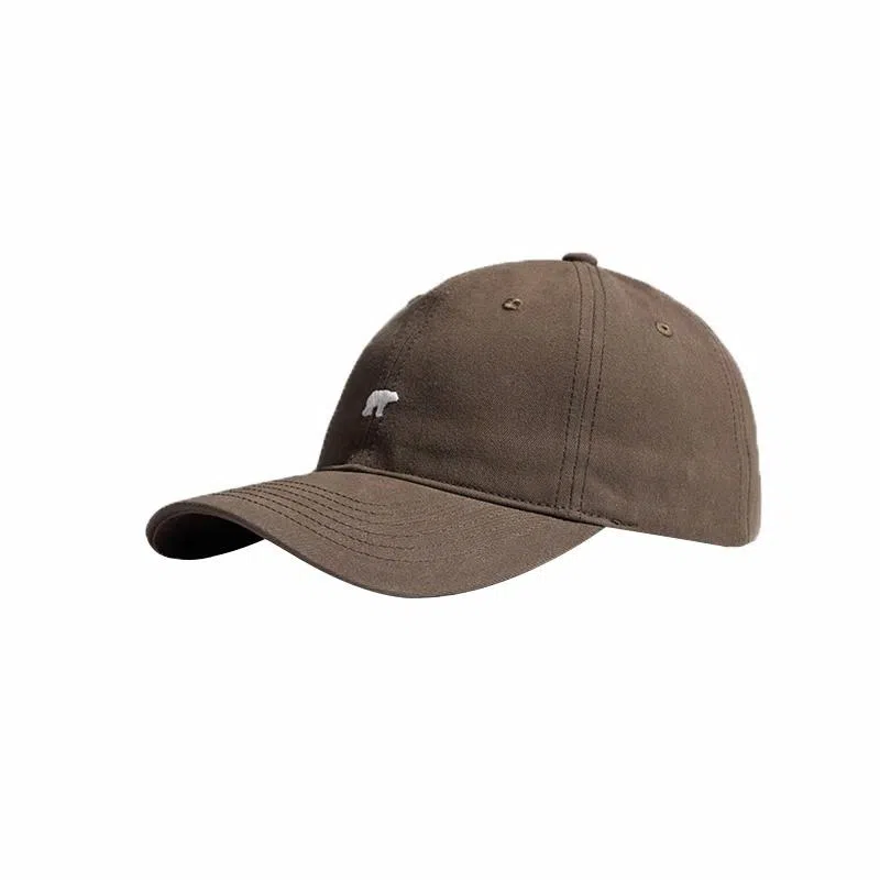 杨同学 北极熊显脸小大头围 棉 鸭舌帽 男女同款情侣款