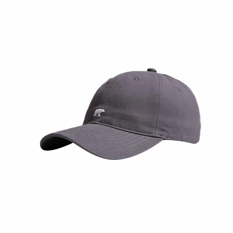 杨同学 北极熊显脸小大头围 棉 鸭舌帽 男女同款情侣款