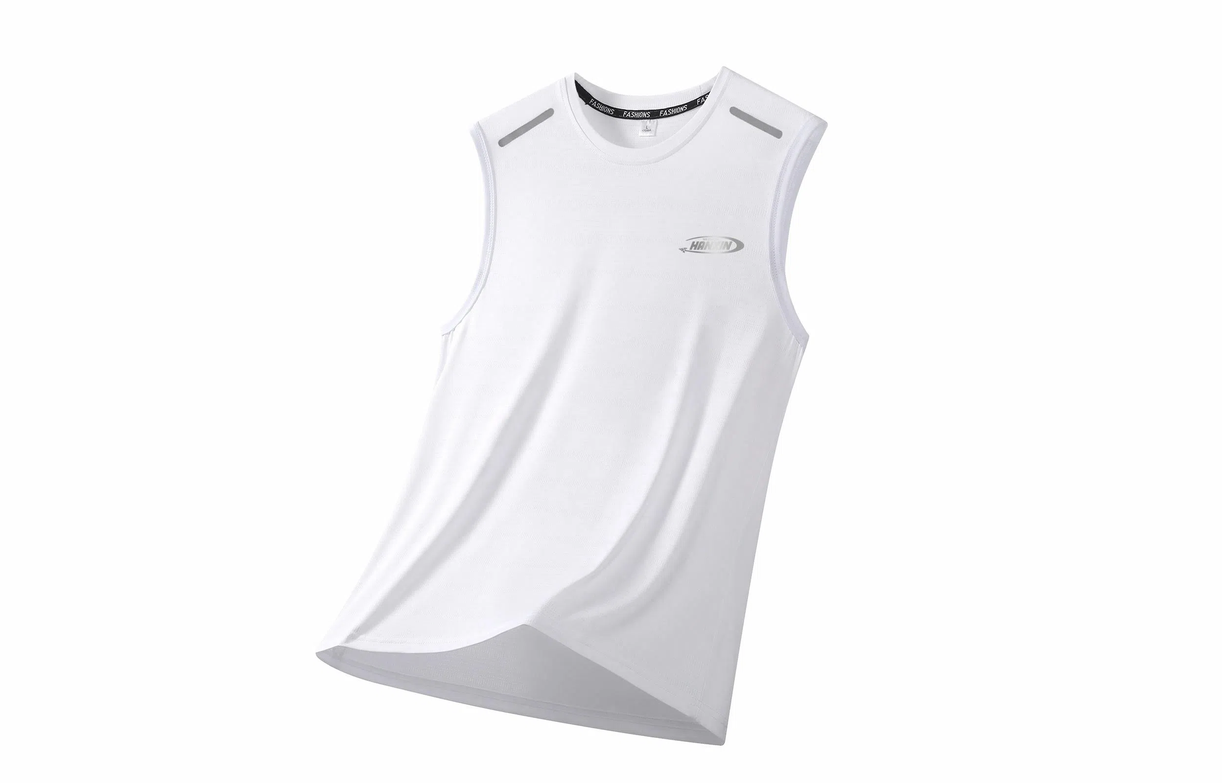 王者荣耀 韩信款 户外运动篮球跑步健身舒适凉感反光条设计圆领无袖背心 男女同款