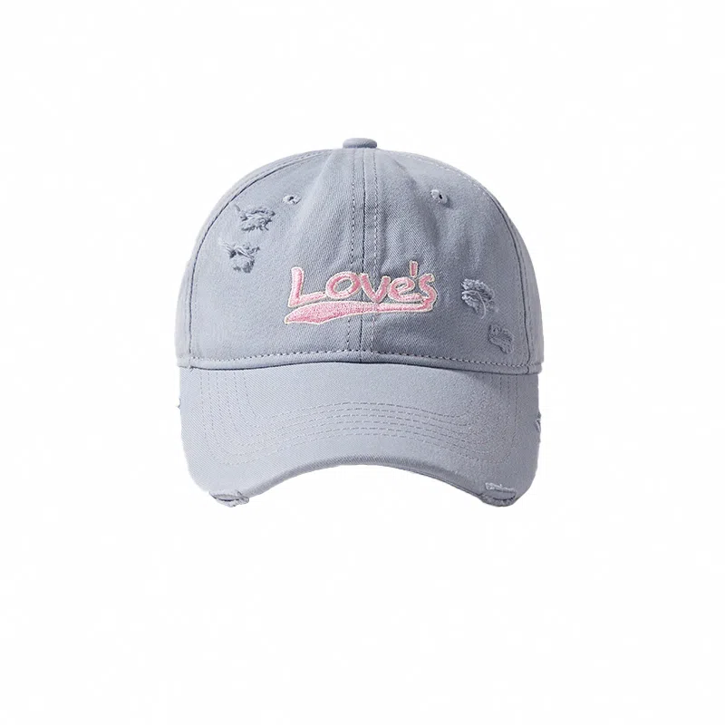 杨同学 韩版加深加宽显脸小软顶 棉 鸭舌帽 男女同款情侣款