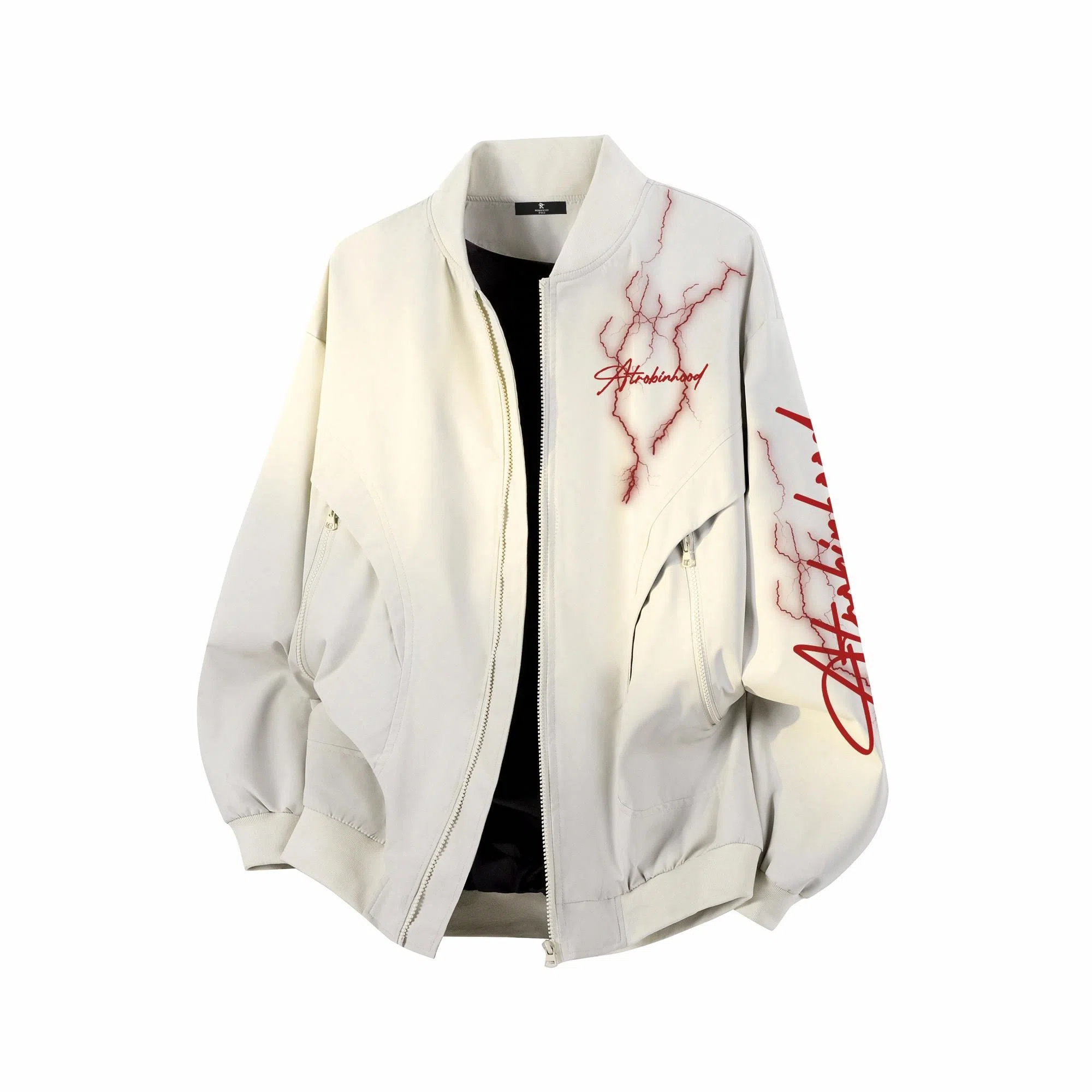 ROBINHOOD Lightning Logo Zip-Up Jacket