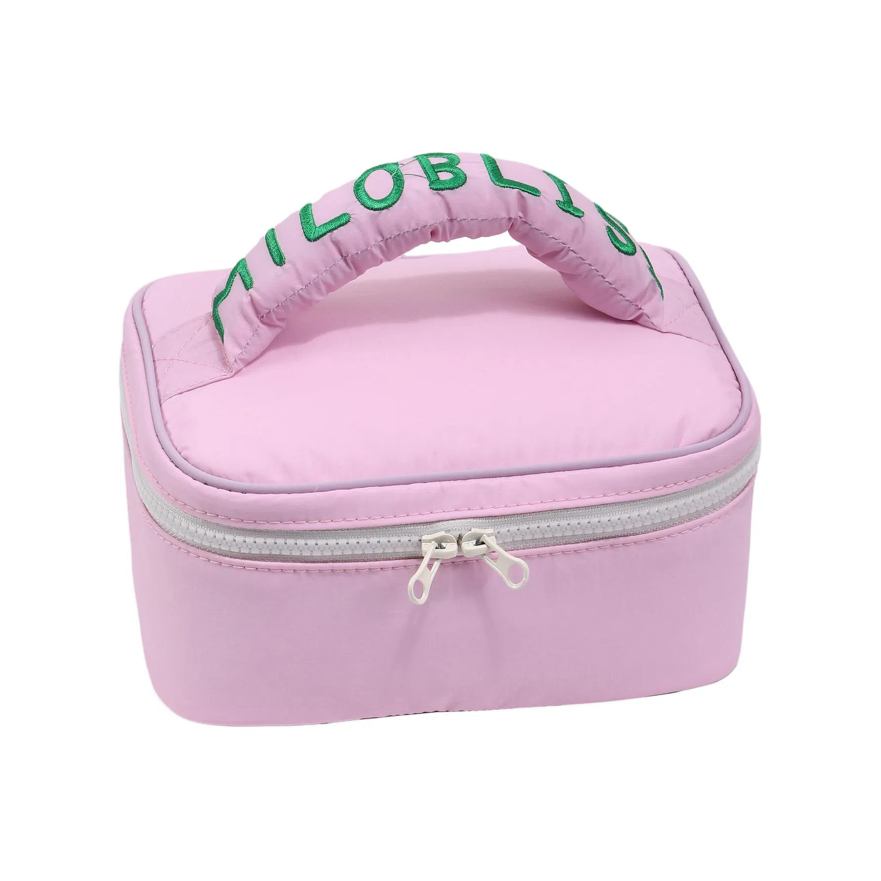 米甜兔 清新糖果色化妆包马卡龙色系手提包便携高颜值化妆品收纳袋随身洗漱包