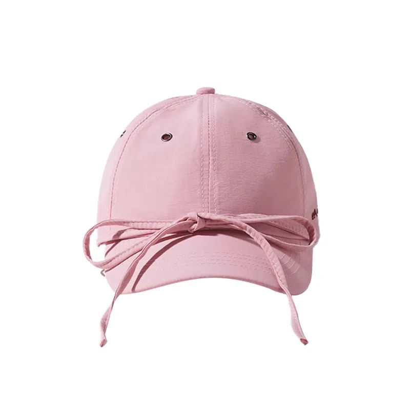 杨同学 宽帽檐大头围系带 棉 鸭舌帽 女款