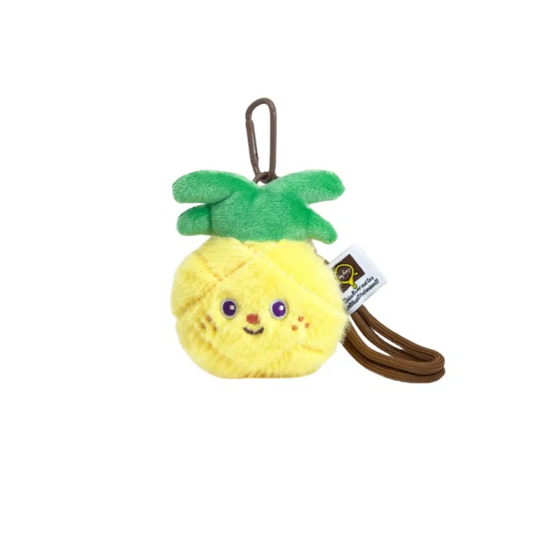 丹琴 卡通水果蔬菜菠萝凤梨公仔 毛绒 挂件 男女同款情侣款