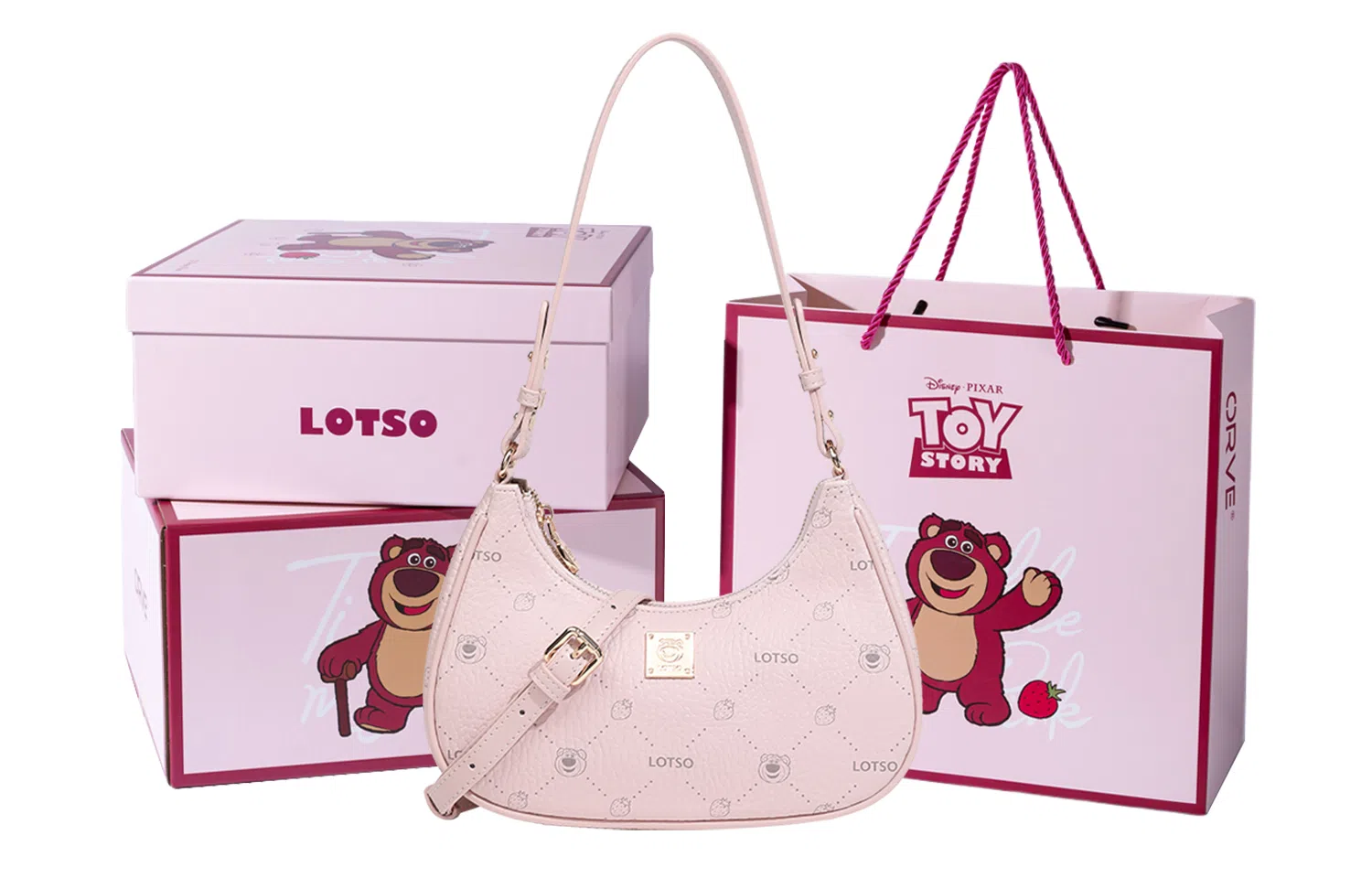 Disney Strawberry Bear Series Bag