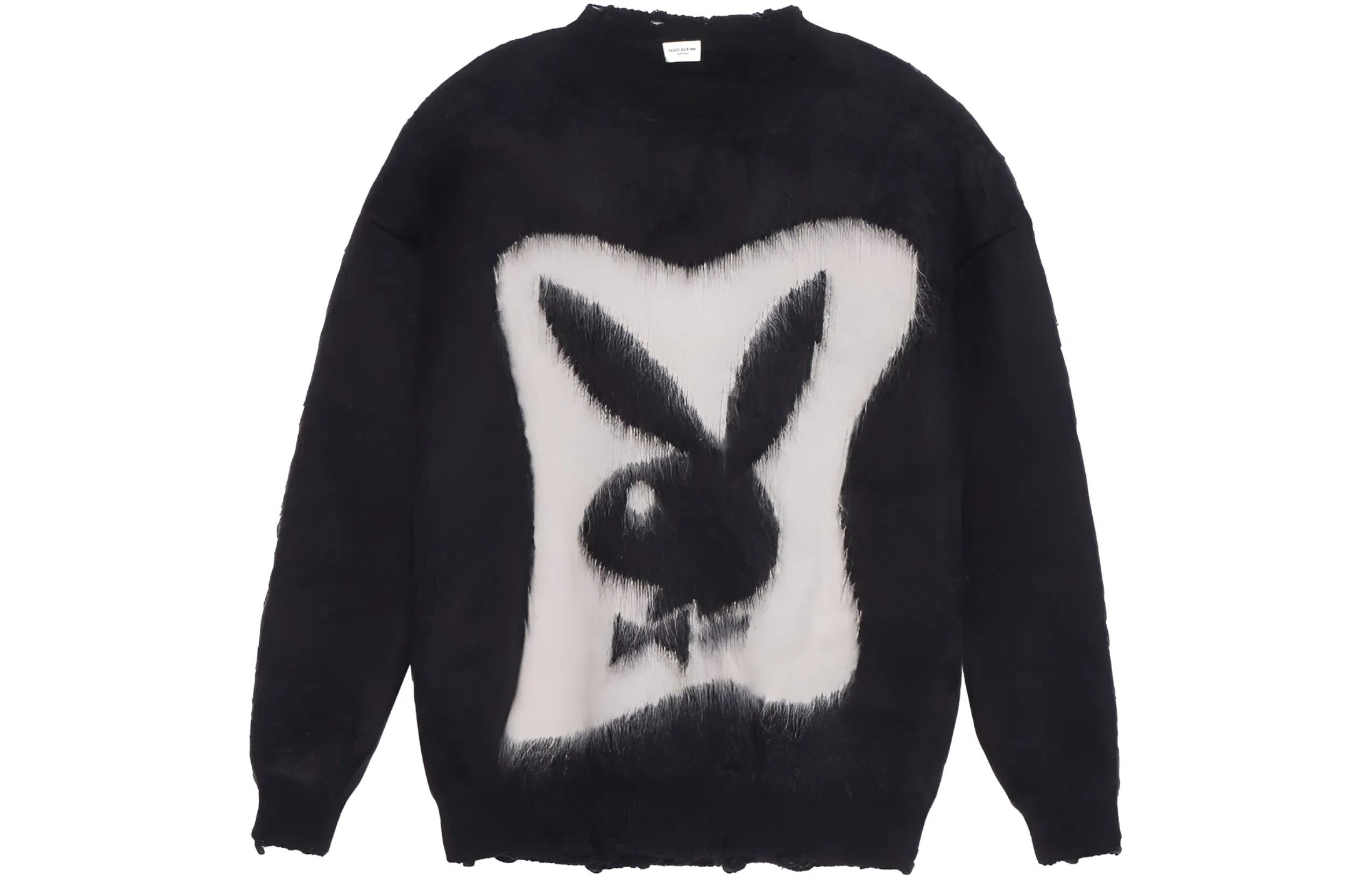 Saint Laurent FW22 Black Cartoon Sweater