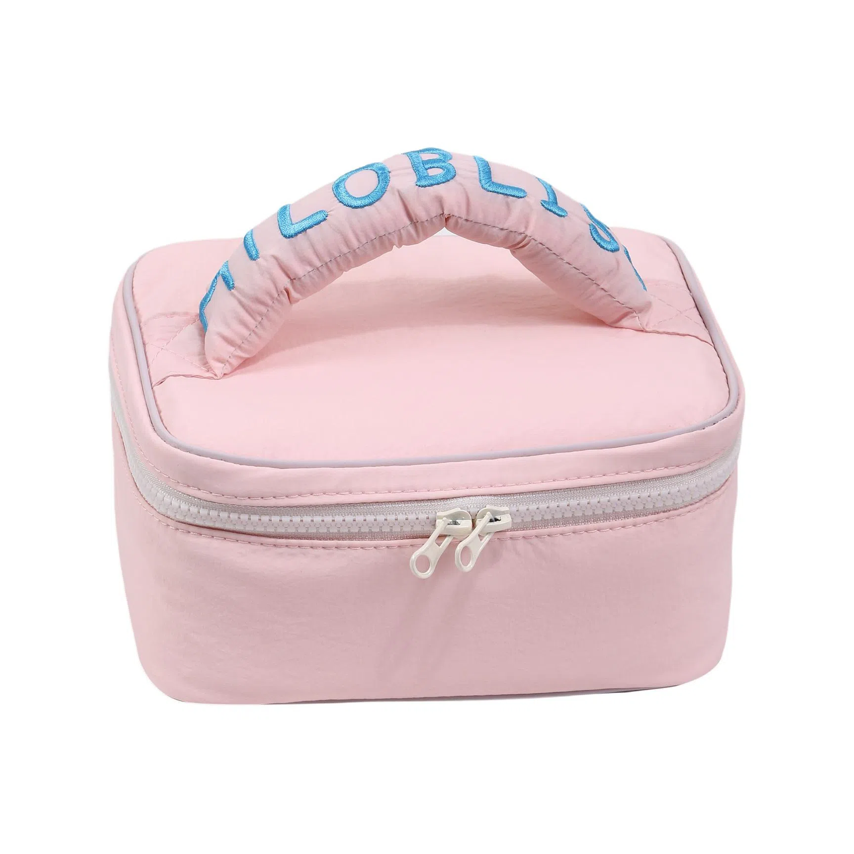 米甜兔 清新糖果色化妆包马卡龙色系手提包便携高颜值化妆品收纳袋随身洗漱包