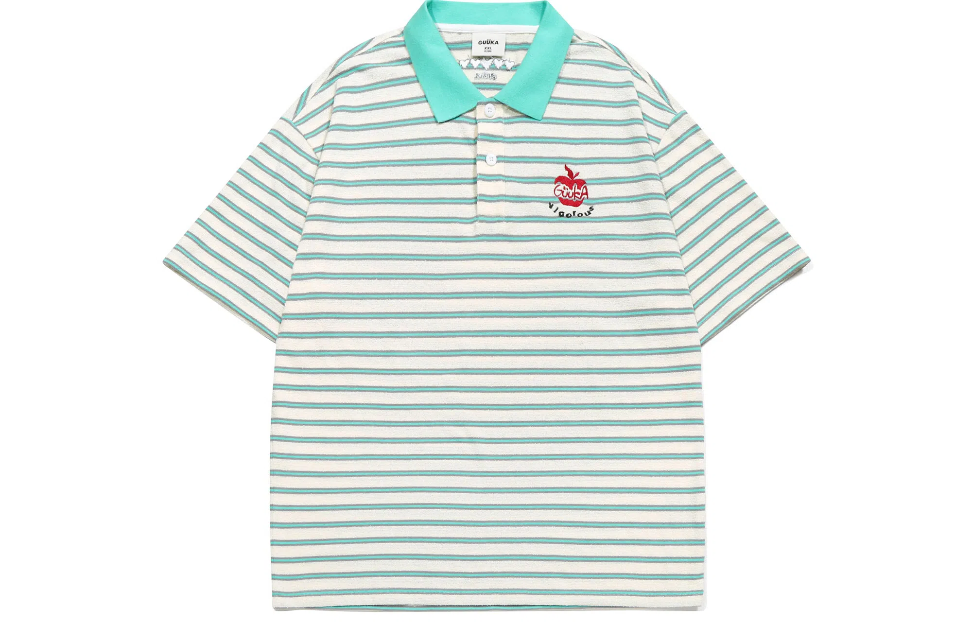 Guuka Fruit Series Polo Shirt Pink