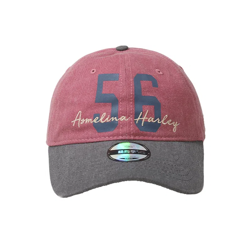 杨同学 复古拼色 棉 鸭舌帽 男女同款情侣款