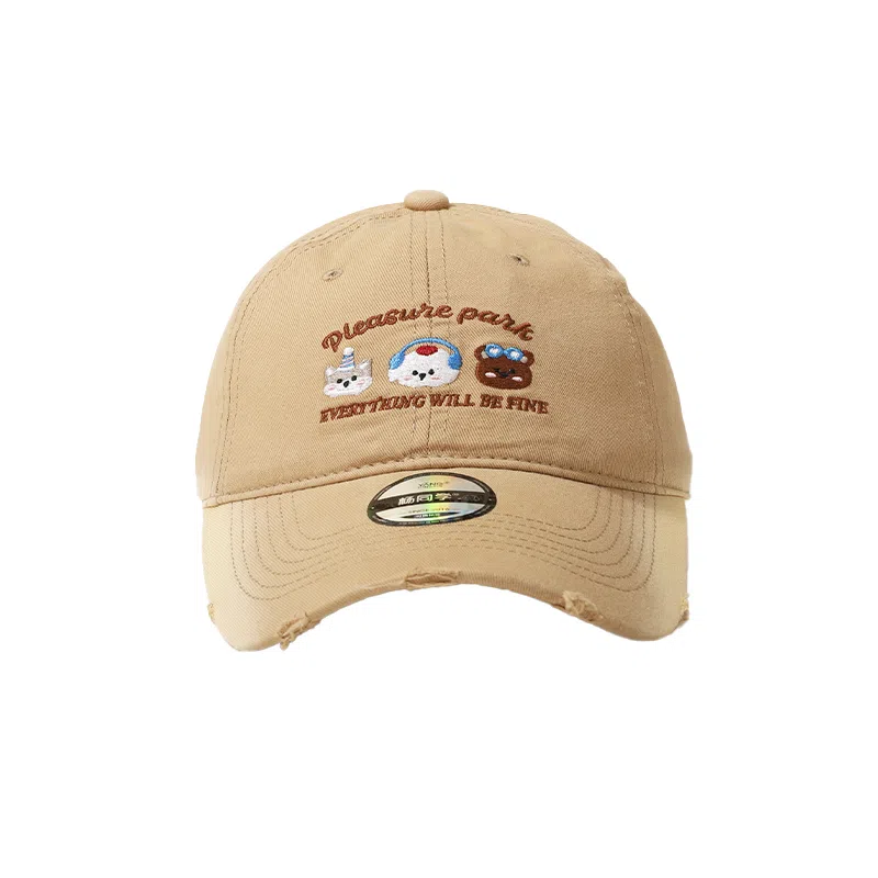 杨同学 动物刺绣百搭 棉 鸭舌帽 男女同款情侣款