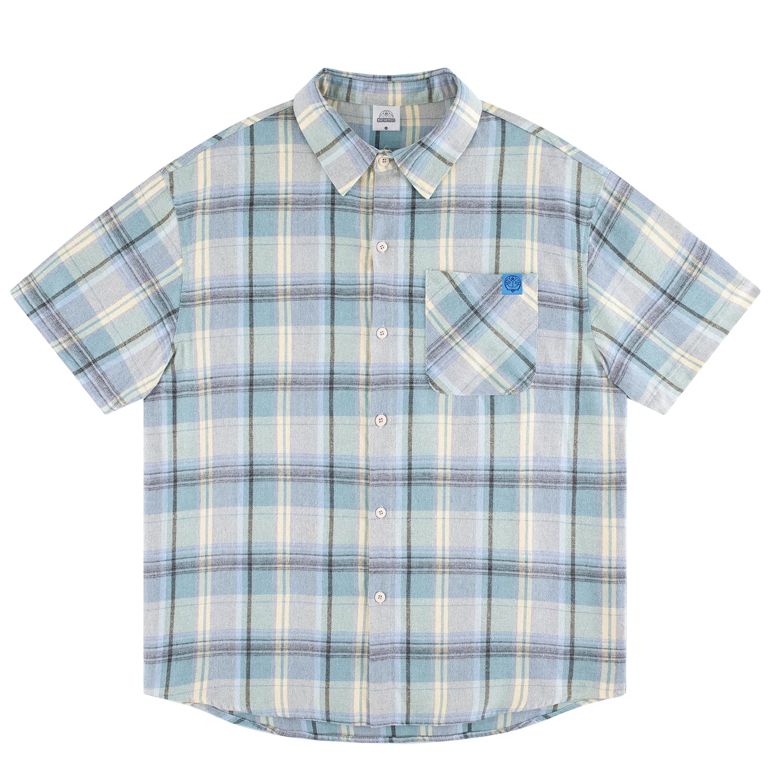 Doraemon Vintage Plaid Shirt