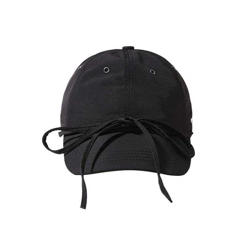 杨同学 宽帽檐大头围系带 棉 鸭舌帽 女款