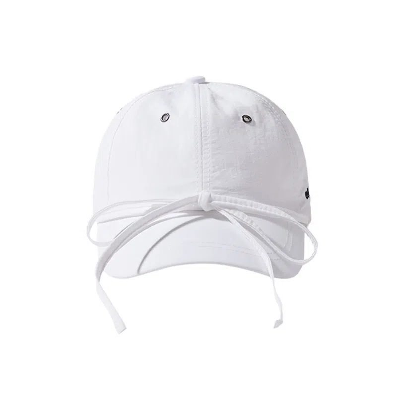 杨同学 宽帽檐大头围系带 棉 鸭舌帽 女款