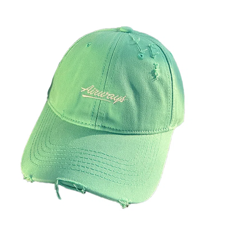 杨同学 薄荷绿防晒 棉 鸭舌帽 女款