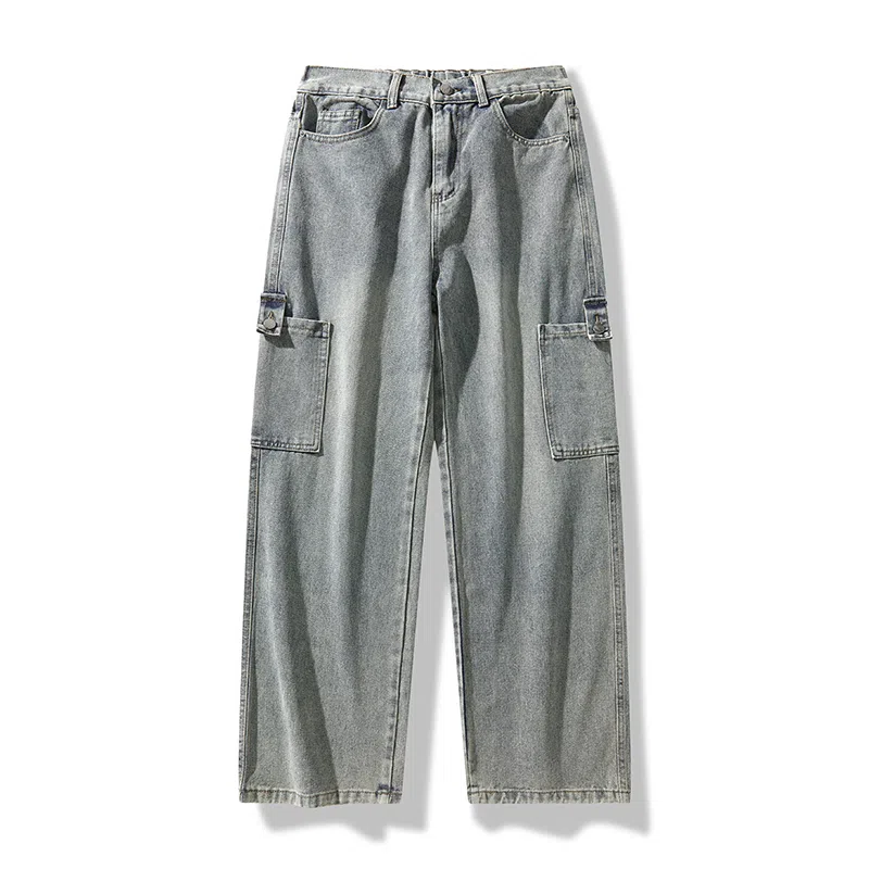 KNOCKSPARK Vintage Straight Jeans