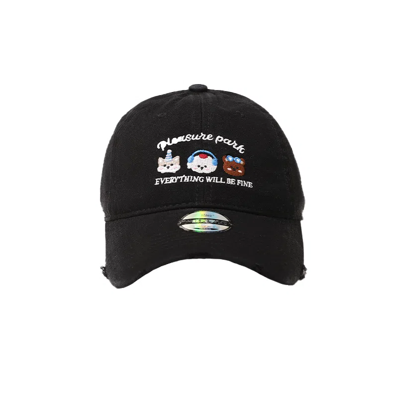 杨同学 动物刺绣百搭 棉 鸭舌帽 男女同款情侣款