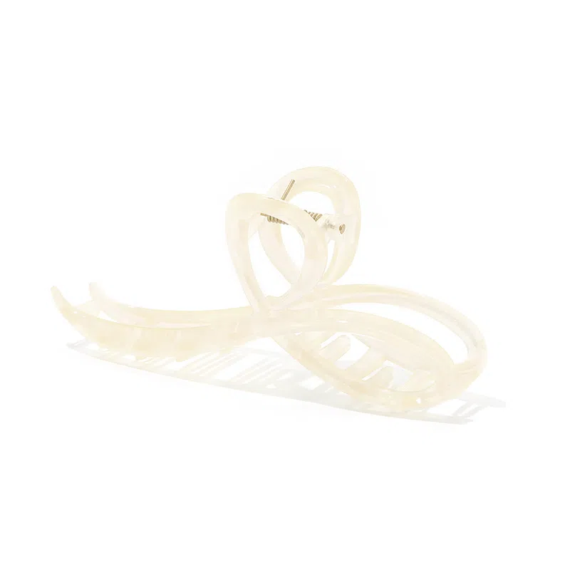 如花梦  磨砂高级感抓夹女后脑勺发量多盘发气质大 鲨鱼夹 头饰 女款