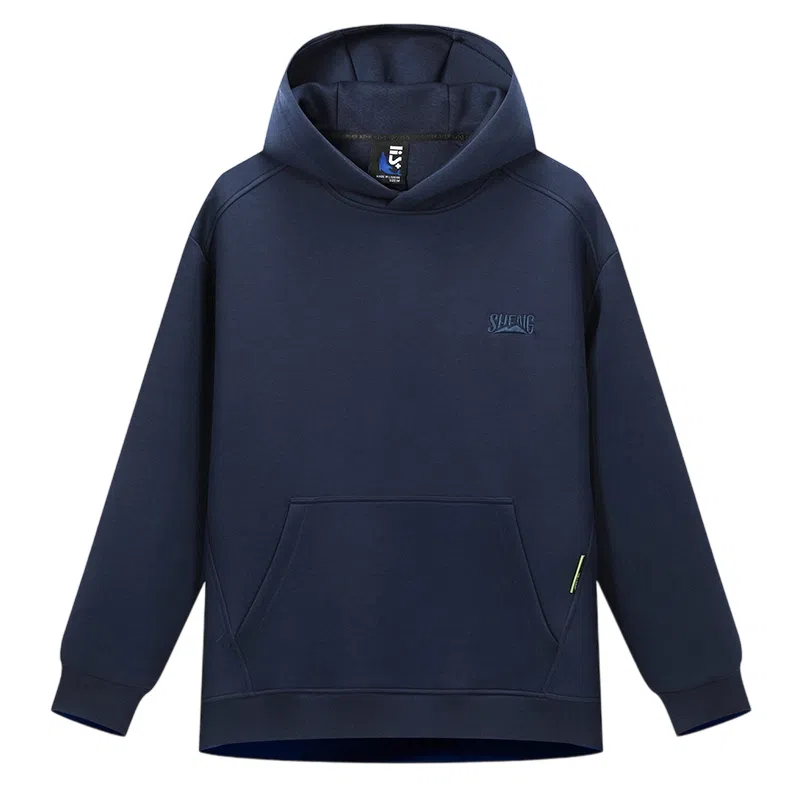 李生制造 海豚系列连帽宽松休闲上衣长袖卫衣 男款