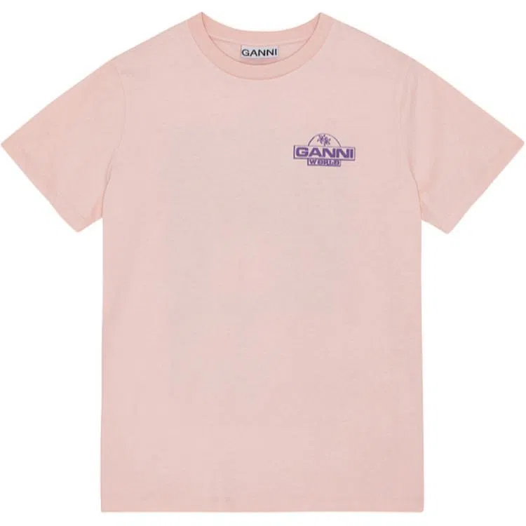 GANNI SS24 logo T