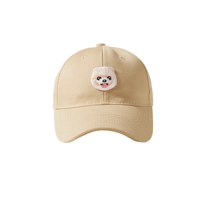 杨同学 小狗刺绣帽 棉 鸭舌帽 男女同款情侣款