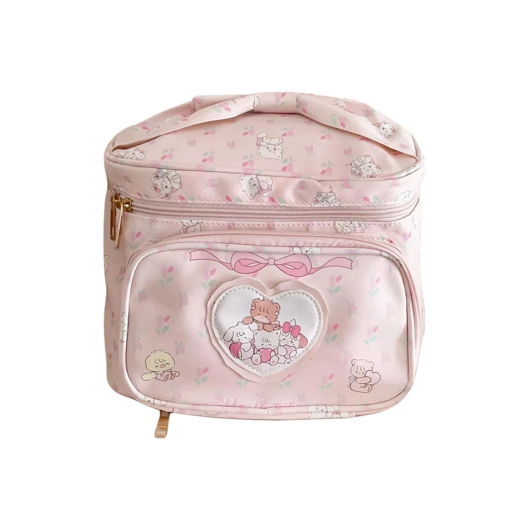 馨枕居 可爱公主大容量外出旅行方形手提化妆包