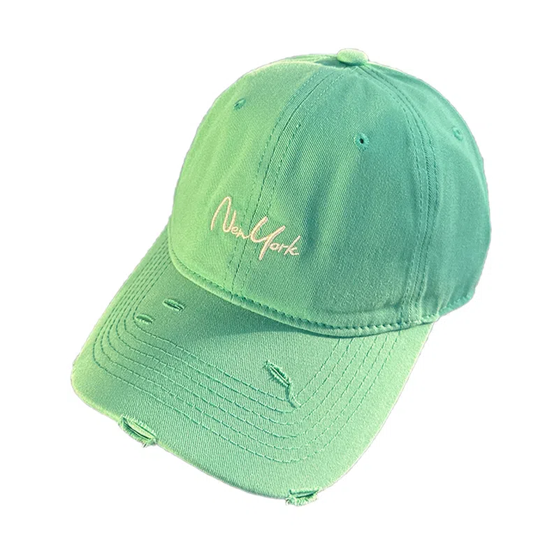 杨同学 薄荷绿防晒 棉 鸭舌帽 女款