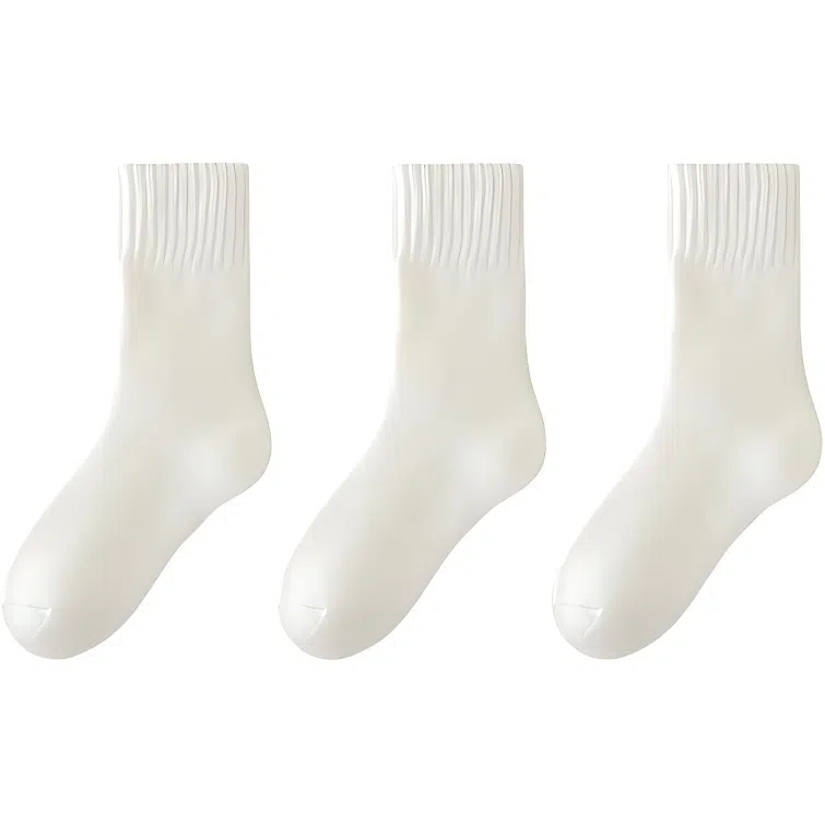 恒源祥 简约时尚舒适保暖中筒袜 女款 组合装