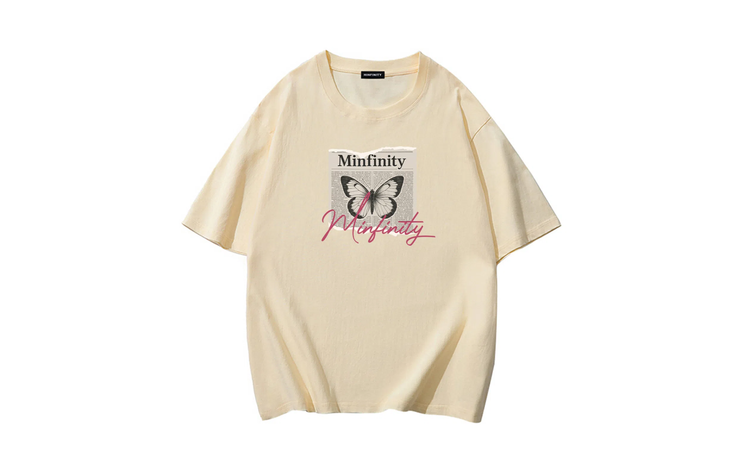 Minfinity Newspaper Logo T-Shirt