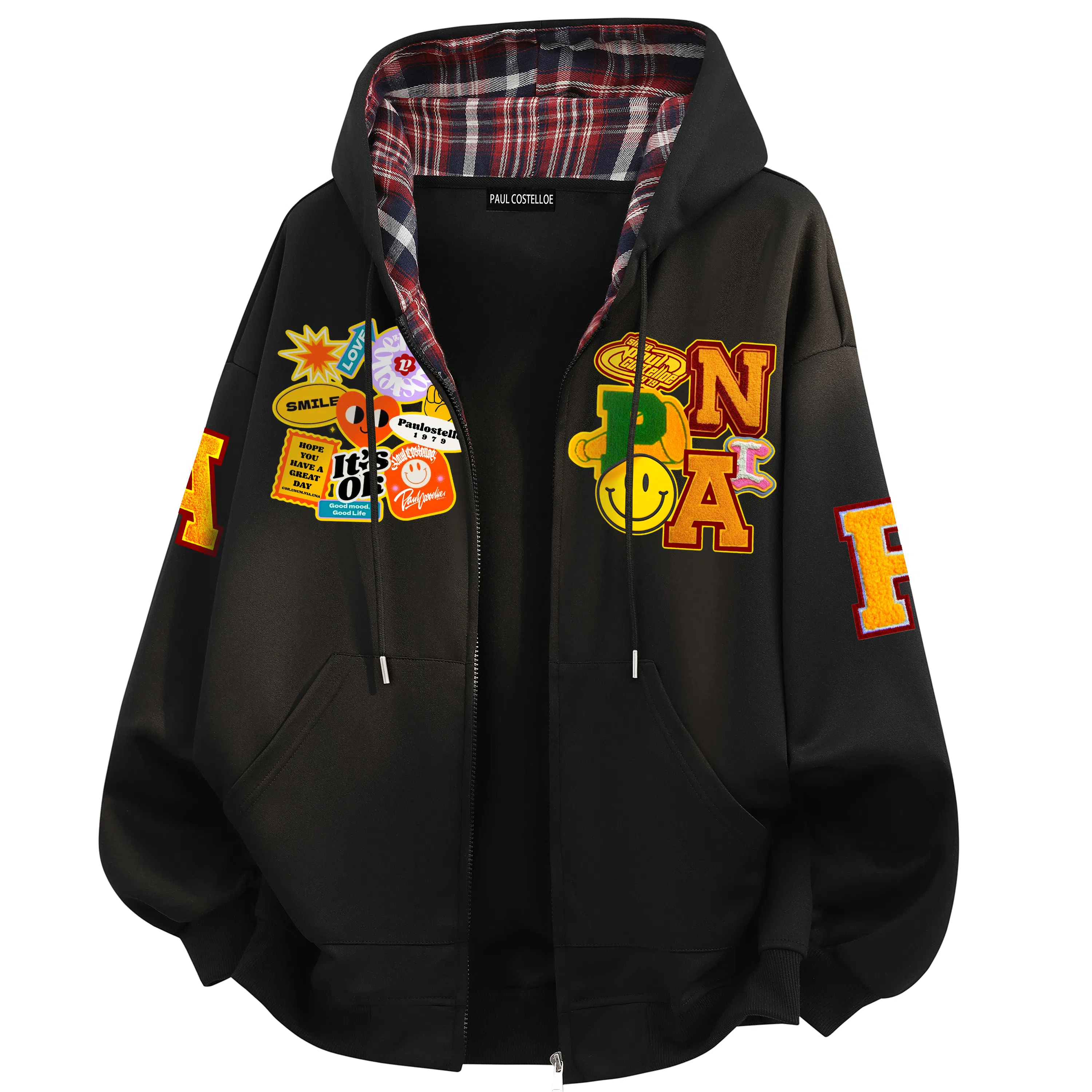 Paul Costelloe Classic Graffiti Hoodie