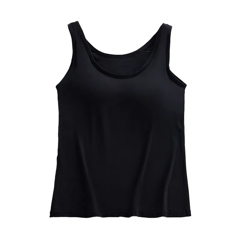 欧迪芬 亲肤柔软透气有垂感上托防走光固定式杯垫免加强承托稳固防垂无痕背心 女款