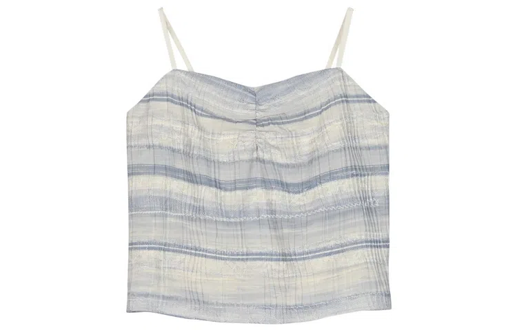 森女部落 原创拼接蕾丝渐变吊带外穿度假风波西米亚风 女款