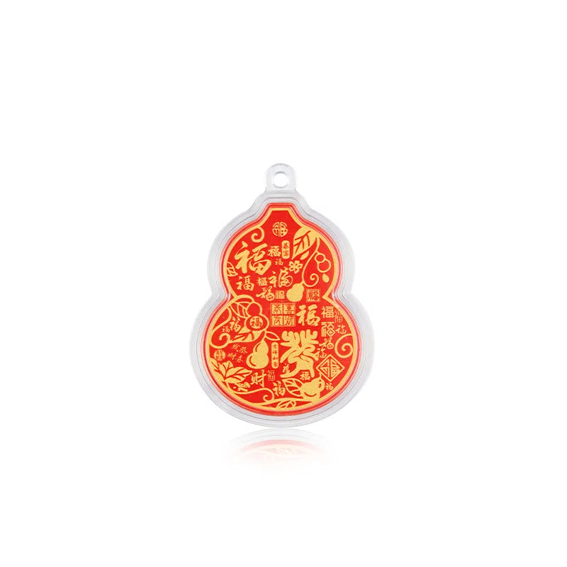 曼卡龙 享葫享财#好运 金 挂件 男女同款情侣款