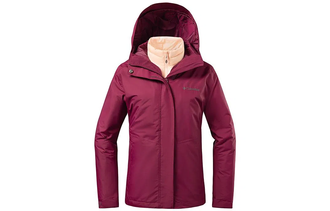 Columbia 3-in-1 Jacket Red