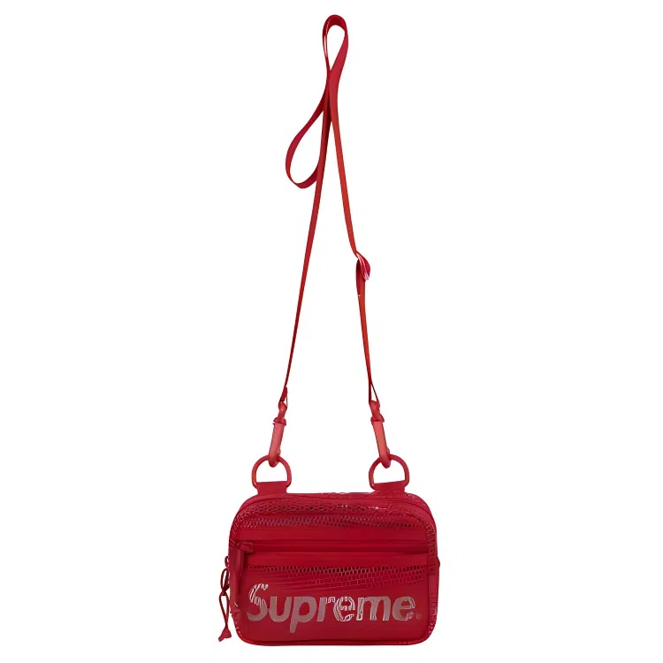 Supreme Nylon Phone Bag Red