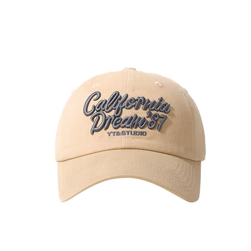 杨同学 春秋显脸小宽帽檐 棉 鸭舌帽 男女同款情侣款