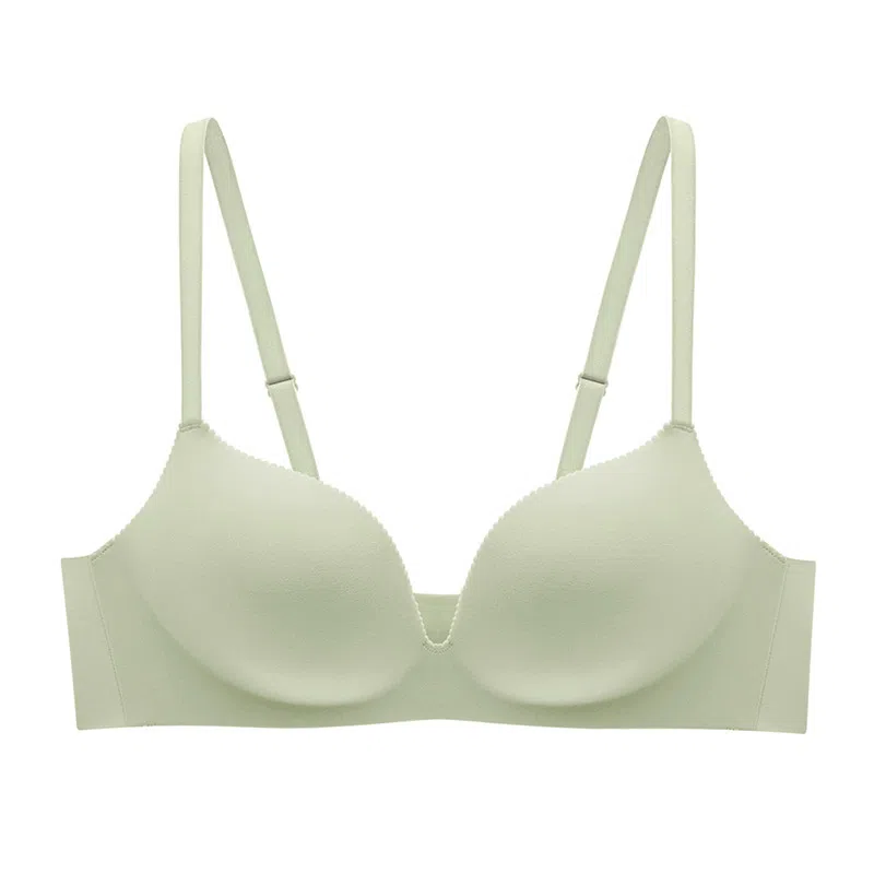 曼妮芬 纯色光面简约小胸聚拢收副乳文胸 女款