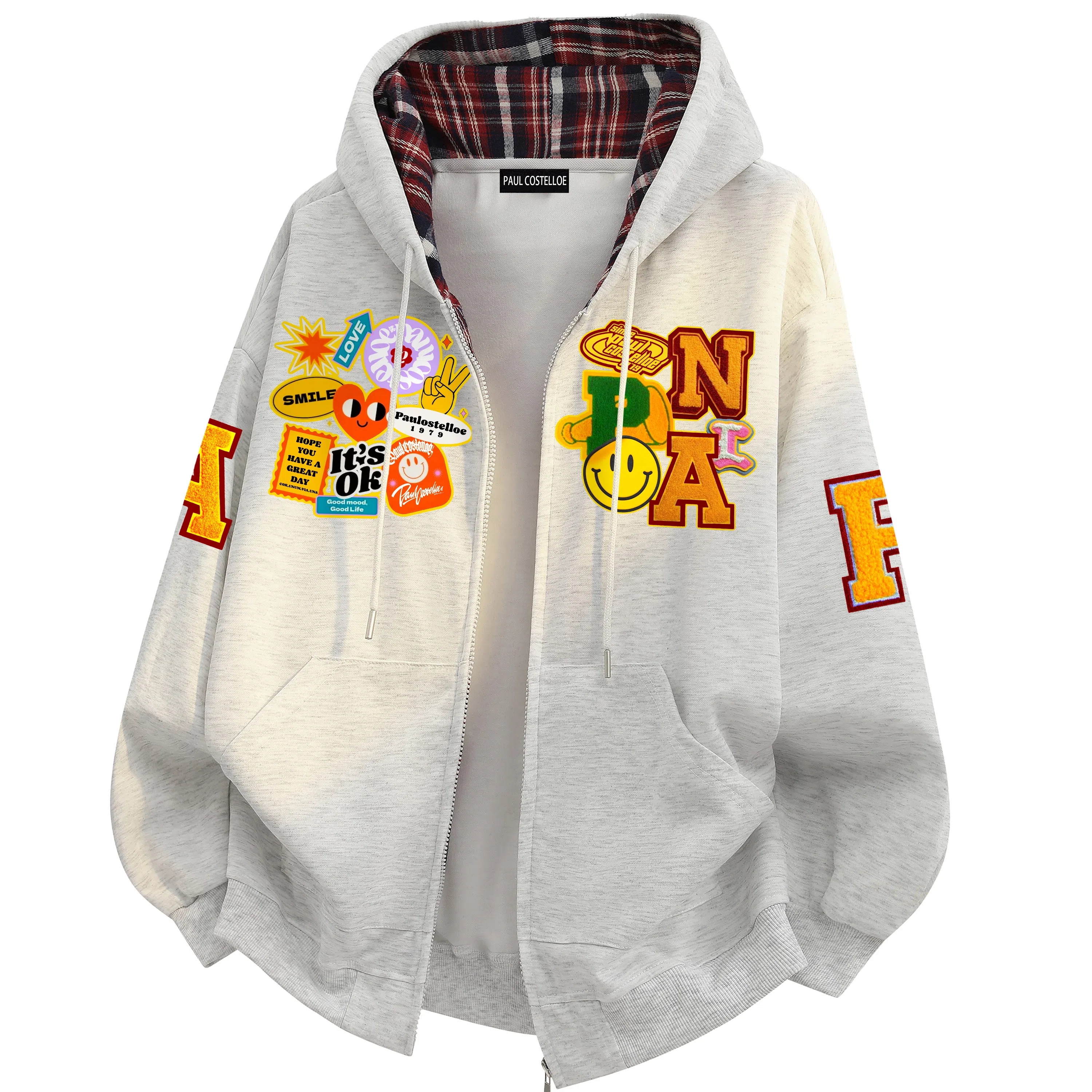 Paul Costelloe Classic Graffiti Hoodie