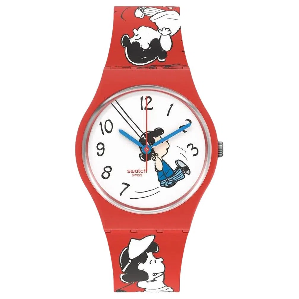 Swatch Quartz 41mm White Dial