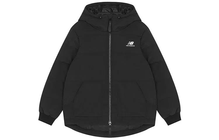 New Balance Hoodie Down Jacket Black