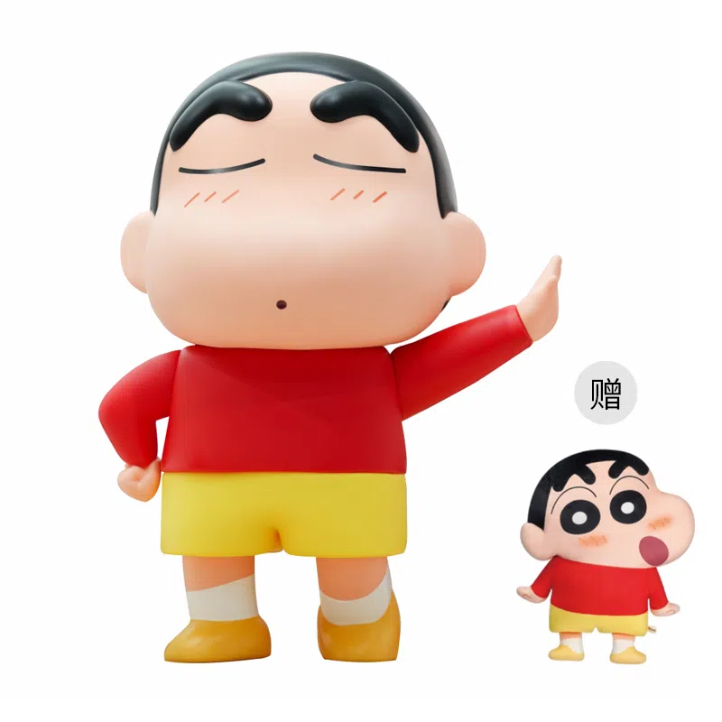 简动文创 蜡笔小新大娃大号公仔 比例手办