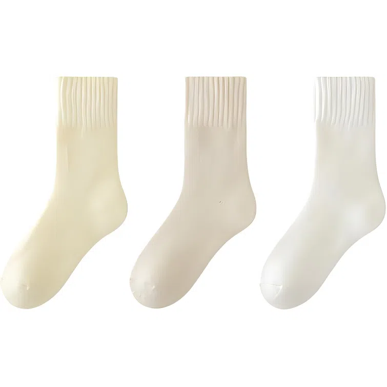 恒源祥 简约时尚舒适保暖中筒袜 女款 组合装