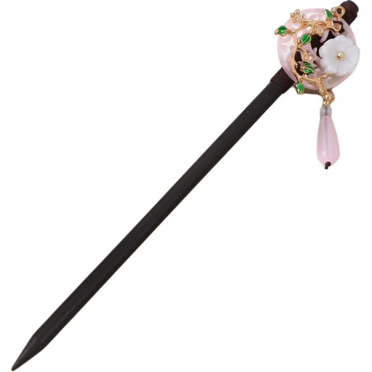 月满楼 圣所 新中式流苏 木质 发簪 女款